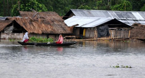 Inde: plus d'un million de déplacés à cause des inondations dans le nord-est