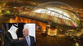 رئيس الفيفا يتوقع تنظيم قطر لمونديال مُبهر