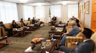 Le Président Tebboune reçoit les initiateurs du collectif “Forces nationales de la réforme”