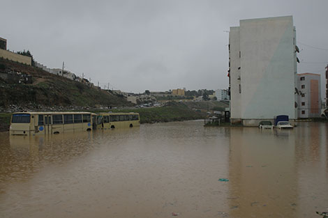 Intempéries au Centre: détresse des habitants des bidonvilles