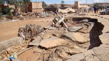 Algeria / Rescue operations steadily going on round the clock to help flood victims in Ghardaia