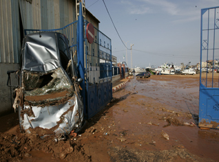 Bad weather conditions left havoc in northern parts of Algeria