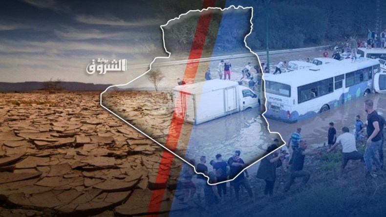 الجزائر ضمن البلدان المعرضة للفيضانات والجفاف