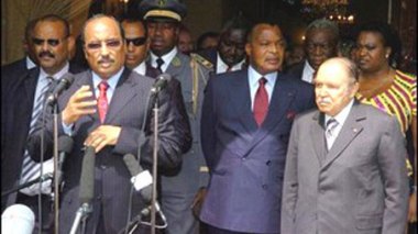 Bouteflika s'entretient avec les présidents congolais et mauritanien