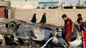 17 قتيلا على الأقل في انفجار سيارات ملغومة في بغداد