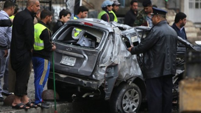 12 قتيلاً في انفجار خمس سيارات مفخخة في بغداد