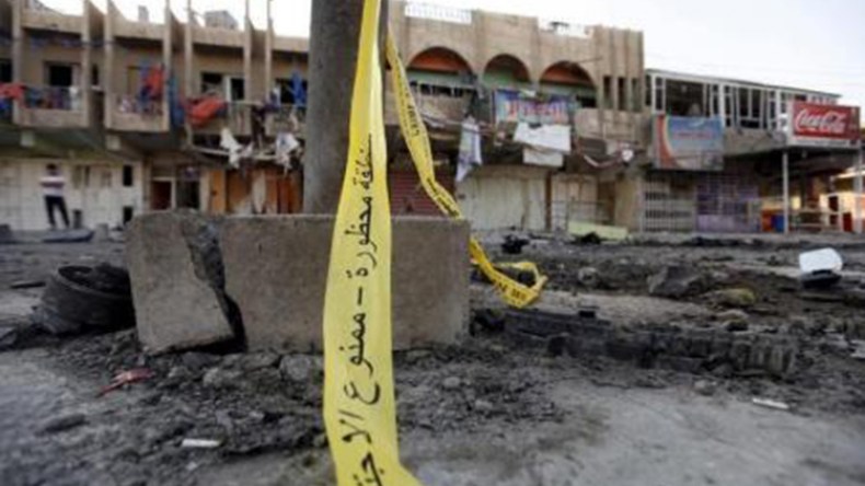 مقتل 12 شخصا على الأقل في انفجارات بوسط بغداد