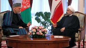 الرئيس الأفغاني في زيارة إلى طهران