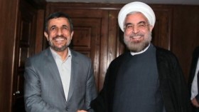 نجاد يدعو الرئيس روحاني لإجراء مناظرة