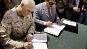 القوات الأمريكية تسلم المسؤولية في الأنبار للقوات العراقية