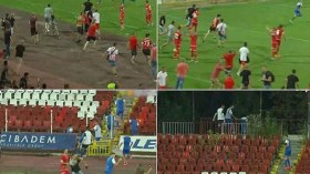 جماهير بلغارية تعتدي على لاعبي فريق إسرائيلي وتطردهم من الملعب