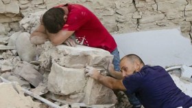 ارتفاع  ضحايا زلزال إيطاليا إلى 247 قتيل ومئات الجرحى