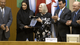 مجلس وزراء الشباب والرياضة العرب يكرّم جواهر القاسمي