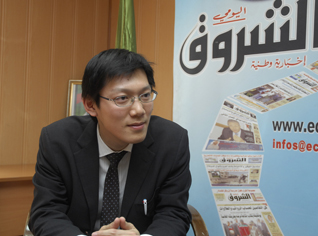 Japanese Embassy culture officer visits Echorouk