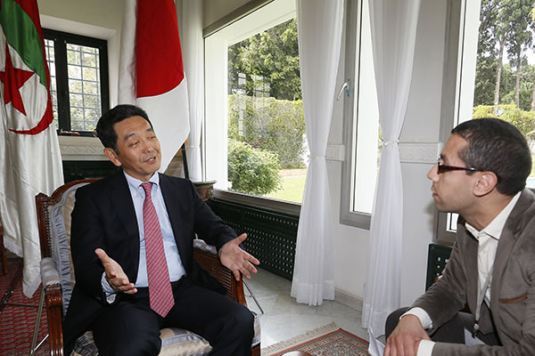 Japan’s Ambassador: we will set up a project in the Algerian desert to produce solar energy