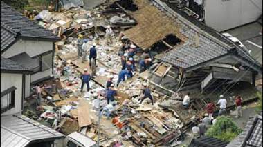 Forte réplique sismique dans le nord-est du Japon