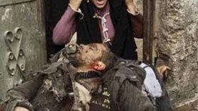 جثث الشهداء عرضة للكلاب المتشردة وأزمة خانقة في الأكفان والمقابر