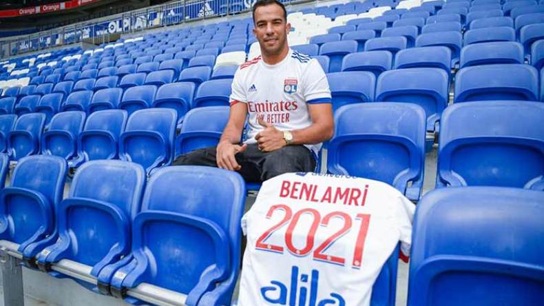 بن العمري في تحدي العمر مع أولمبيك ليون الفرنسي