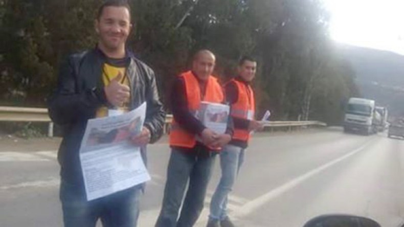 شبان يخرجون إلى الطرقات لجمع 100 ألف أورو