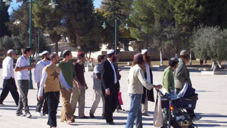 متطرفون إسرائيليون يقتحمون المسجد الأقصى