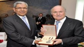 Le ministre de la jeunesse et des sports reçoit le président de la FIFA