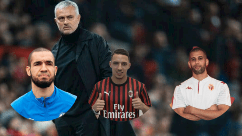 3 دوليين جزائريين كان يُمكن لـ “مورينيو” أن يُدربهم