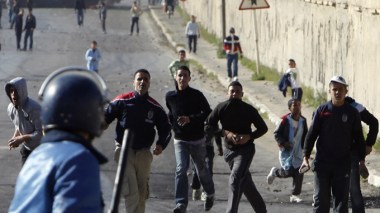 Jobless youth protest south of Algeria