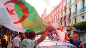 Algerian coach Rabah Saadane: â€œWeâ€™ve got a foot in the world Cupâ€