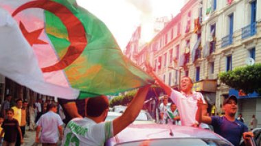 Algerian coach Rabah Saadane: â€œWeâ€™ve got a foot in the world Cupâ€