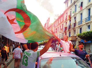 Algerian coach Rabah Saadane: â€œWeâ€™ve got a foot in the world Cupâ€