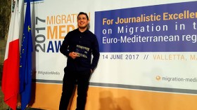 جزائري يفتك جائزة الإعلام للهجرة في المنطقة الأورو متوسطية