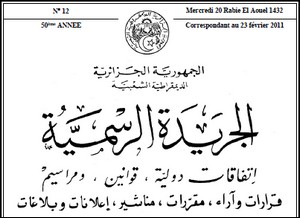 Trois nouvelles lois publiées dans le Journal Officiel