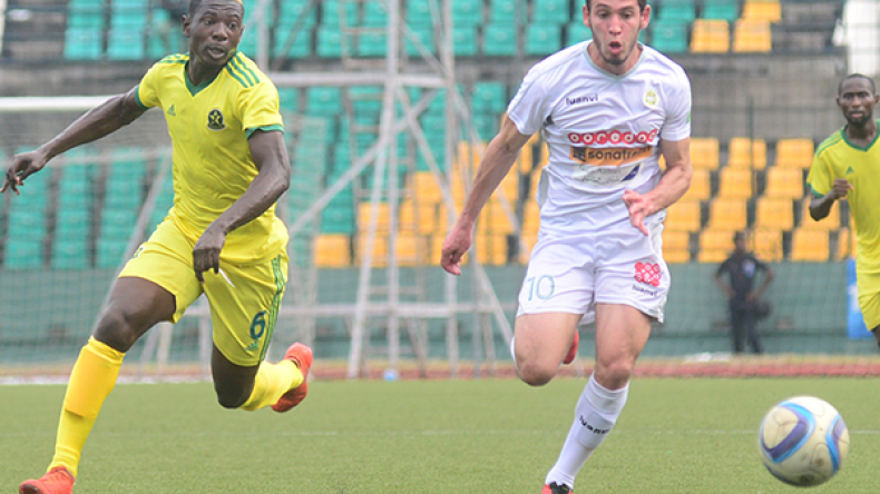 مباراة شبيبة القبائل أمام تي بي مازيمبي يوم 7 أفريل