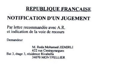 French justice condemns Algeria, force it to pay dues of Algerians