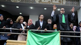 رابطة حقوق الإنسان تدعو القضاة ووزارة العدل لاستئناف الحوار