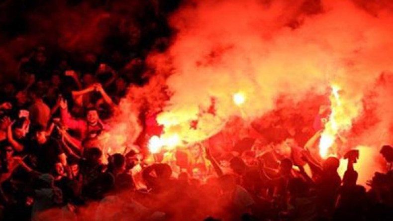 مصرع مناصر صربي في أعمال شغب باسطنبول