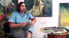 التشكيلي عبد الحليم كبيش.. انفجار بيروت وصل مرسمي