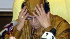 القذافي‭ ‬وأبناؤه‭ ‬يلعبون‭ ‬ورقة‭ ‬الدين‭ ‬بعدما‭ ‬فقدوا‭ ‬كل‭ ‬شيء