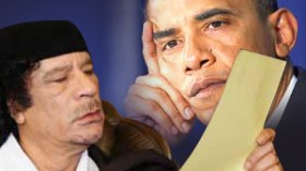 القذافي لأوباما..ابننا “بركة حسين أبو عمامة”لابد أن تتدخل لوقف حرب الناتو على ليبيا