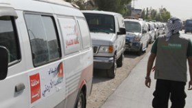 الأسد : أهلا بقوافل شريان الحياة وسورسا مستعدة لتنفيذ أوامرها