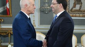 Youcef Chahed en visite officielle en Algérie