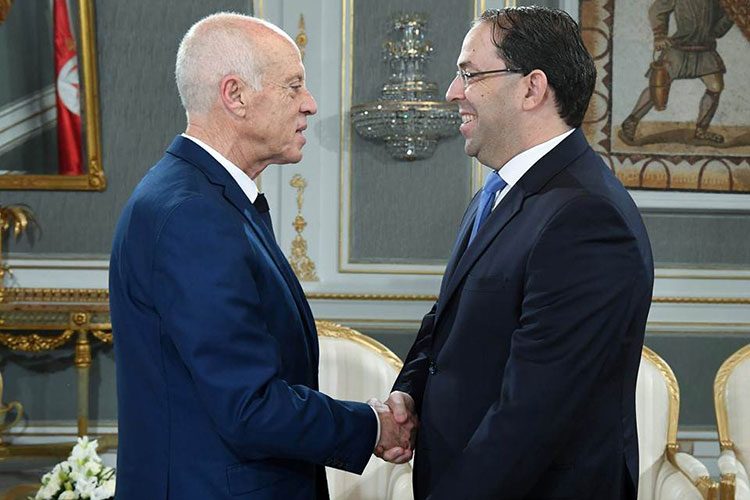 Youcef Chahed en visite officielle en Algérie