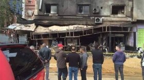 حريق مهول يأتي على محلات ومطاعم مشهورة وسط الكاليتوس بالعاصمة