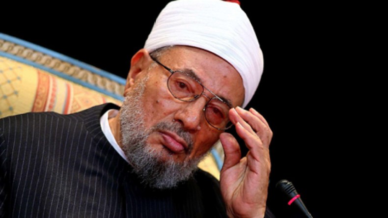 النائب العام المصري يأمر باعتقال القرضاوي فور عودته