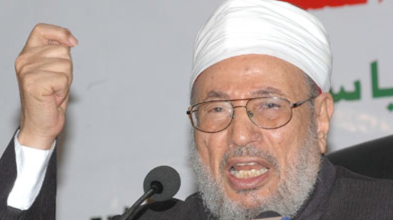 القرضاوي:مفتي سوريا أبله وكذاب