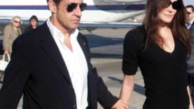 كارلا بروني تتحول إلى واجهة لنيكولا ساركوزي