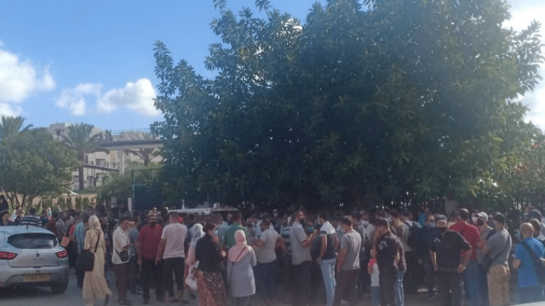 سكان حي علي غراف بخميس الخشنة ينتفضون