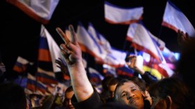 النتائج النهائية لاستفتاء القرم: 96.6% مع الانضمام إلى روسيا
