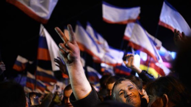 النتائج النهائية لاستفتاء القرم: 96.6% مع الانضمام إلى روسيا