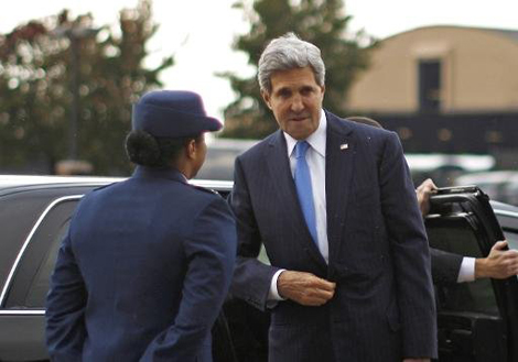 Égypte: John Kerry au Caire, 1re visite depuis la destitution de Morsi